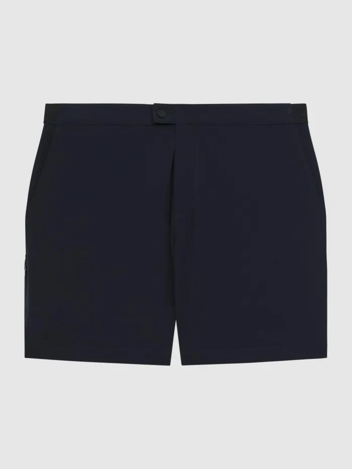 Reiss Shorts Club Elasticated Waistband Shorts Navy 8211 Men