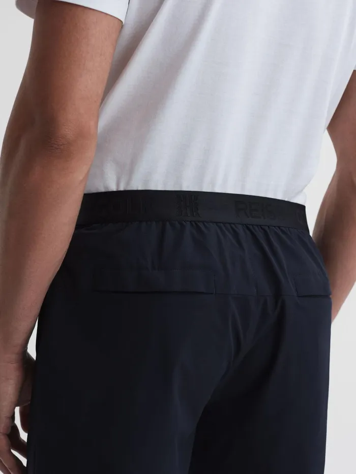 Reiss Shorts Club Elasticated Waistband Shorts Navy 8211 Men