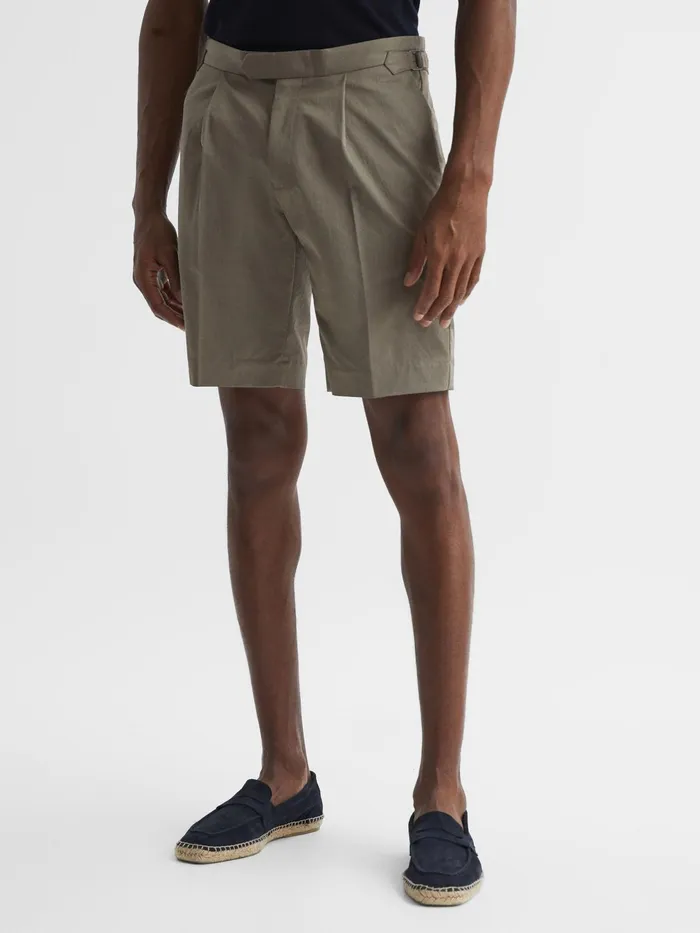 Reiss Shorts Shore Side Adjuster Shorts Khaki 8211 Men