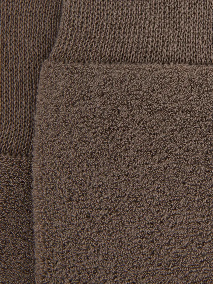 Reiss Socks and Underwear Alers Cotton Blend Terry Towelling Socks Grey Melange 8211 Men
