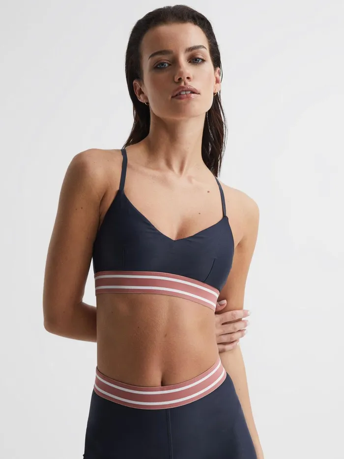 Reiss Socks and Underwear Balance Zoe The Upside Sports Bra Navy 8211 Women