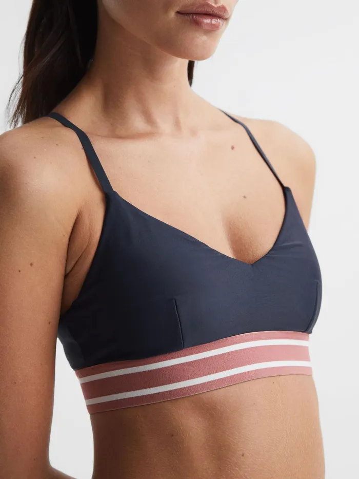 Reiss Socks and Underwear Balance Zoe The Upside Sports Bra Navy 8211 Women