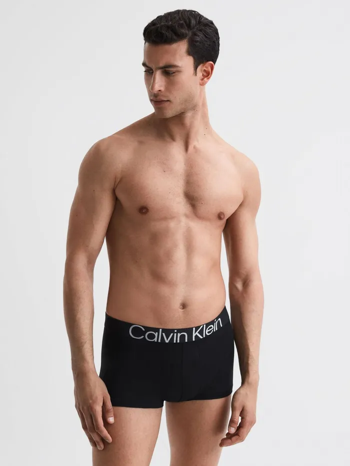 Reiss Socks and Underwear Calvin Klein Calvin Klein Underwear Low Rise Trunk Black 8211 Men