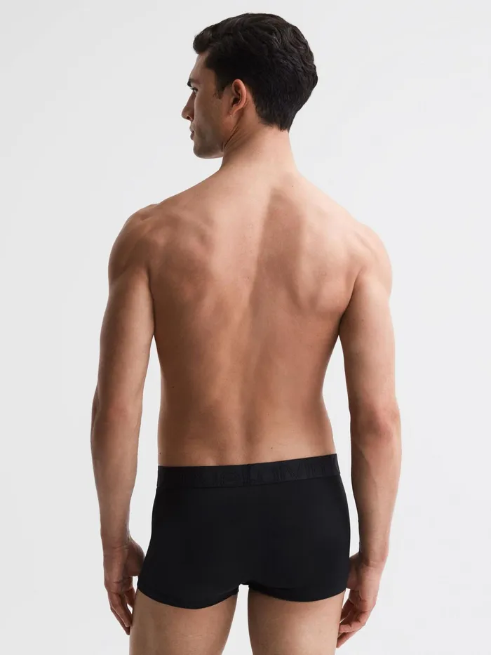 Reiss Socks and Underwear Calvin Klein Calvin Klein Underwear Low Rise Trunk Black 8211 Men