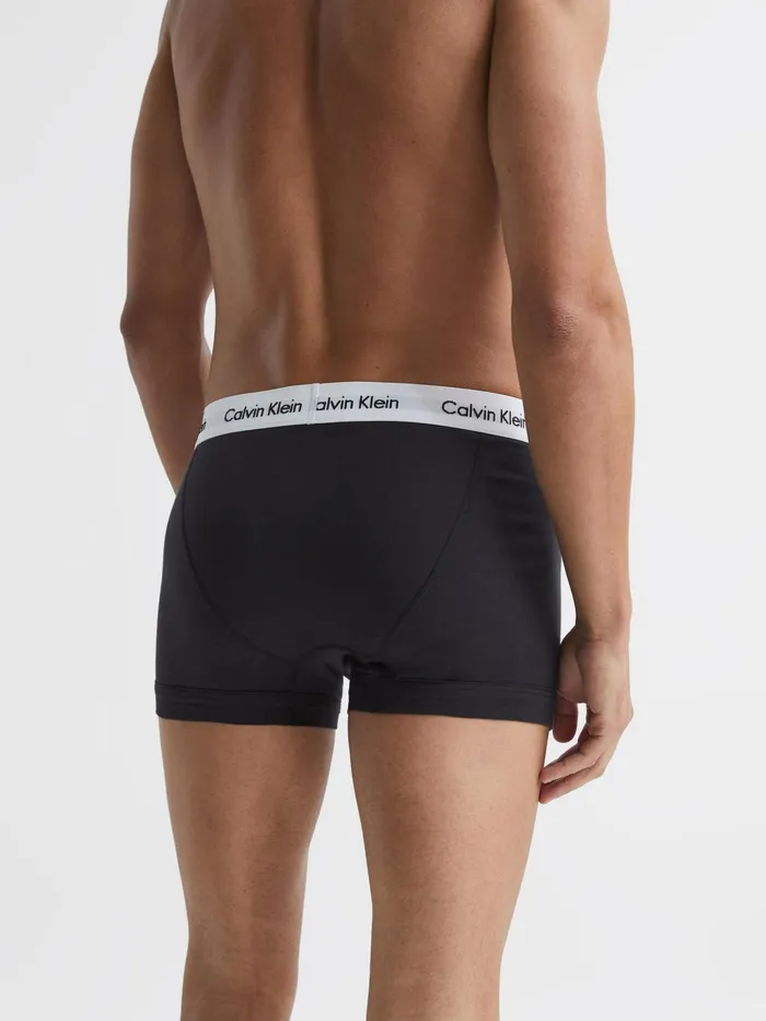 Reiss Socks and Underwear Calvin Klein Underwear 3 Pack Trunks Black 8211 Men
