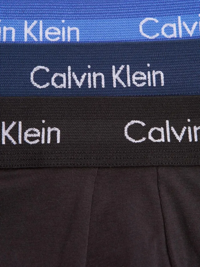 Reiss Socks and Underwear Calvin Klein Underwear 3 Pack Trunks Blue Multi 8211 Men