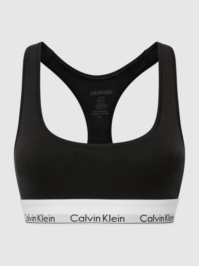 Reiss Socks and Underwear Calvin Klein Underwear Bralette Black 8211 Women
