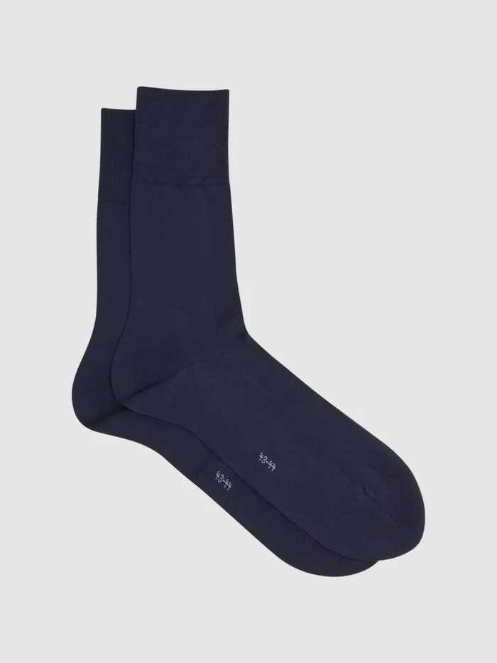 Reiss Socks and Underwear Falke Falke Crew Socks Black 8211 Men