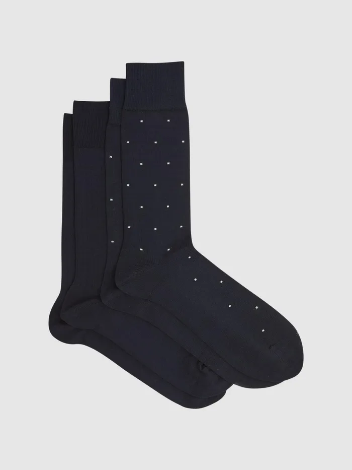 Reiss Socks and Underwear Graham 2 Pack 2 Pack Of Socks Navy 8211 Men