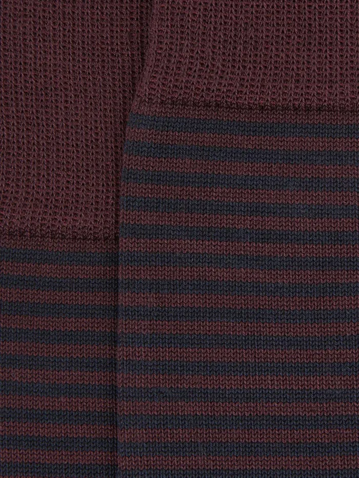 Reiss Socks and Underwear Mario Stripe Striped Socks Airforce Blue Navy 8211 Men