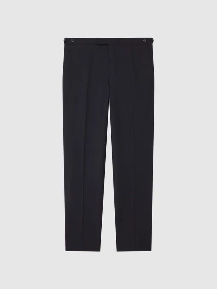 Reiss Suits and Tailoring Hope Modern Fit Travel Trousers Black 8211 Men
