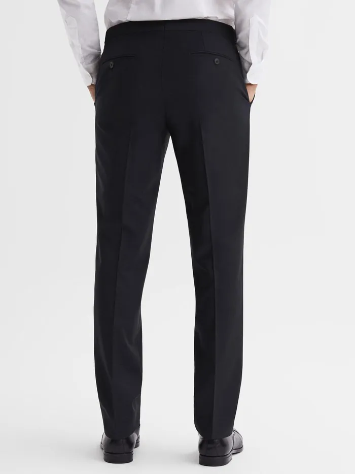 Reiss Suits and Tailoring Hope Modern Fit Travel Trousers Black 8211 Men