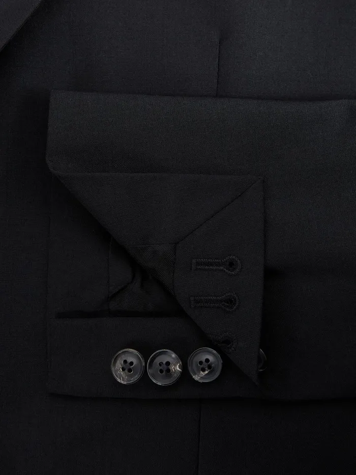 Reiss Suits and Tailoring Pray Slim Fit Single Breasted Wool Blazer Black 8211 Men