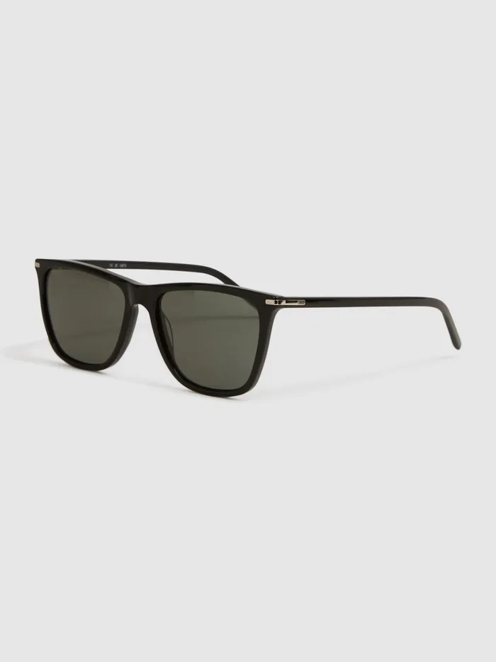 Reiss Sunglasses Blake Paige Square Acetate Frame Sunglasses Black 8211 Men