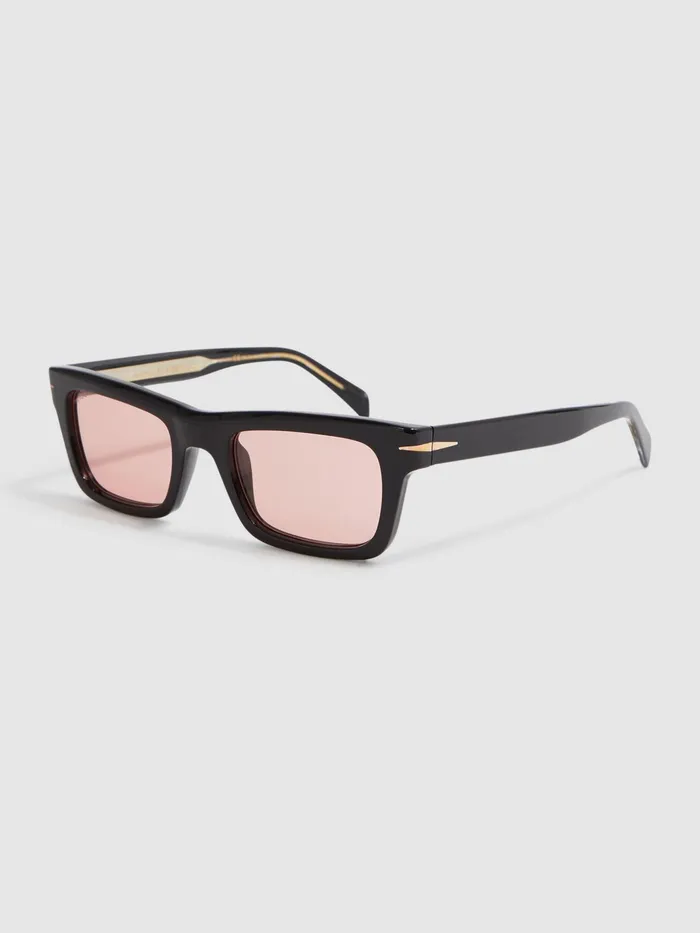 Reiss Sunglasses David Beckham Eyewear By David Beckham Rectangular Sunglasses Black 8211 Men
