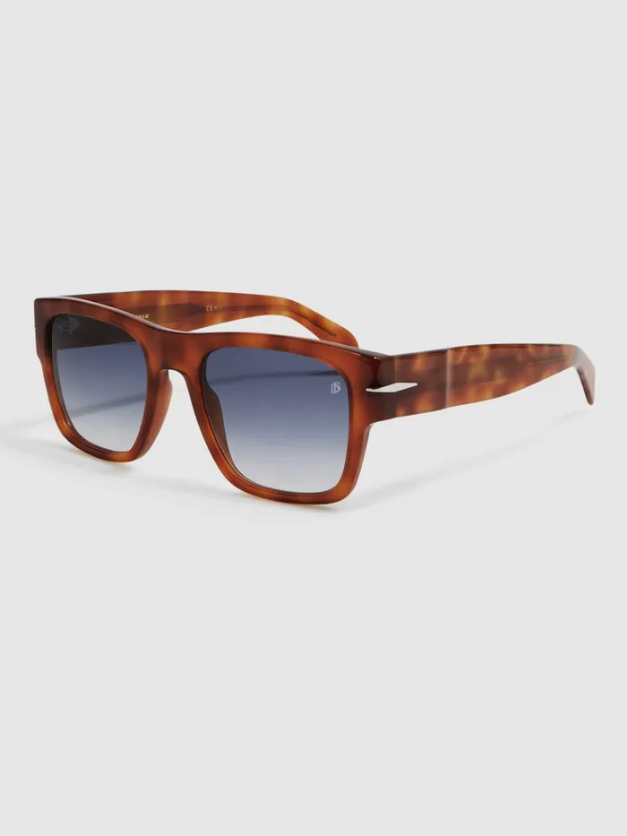 Reiss Sunglasses David Beckham Eyewear By David Beckham Square Tortoiseshell Sunglasses Tortoise 8211 Men