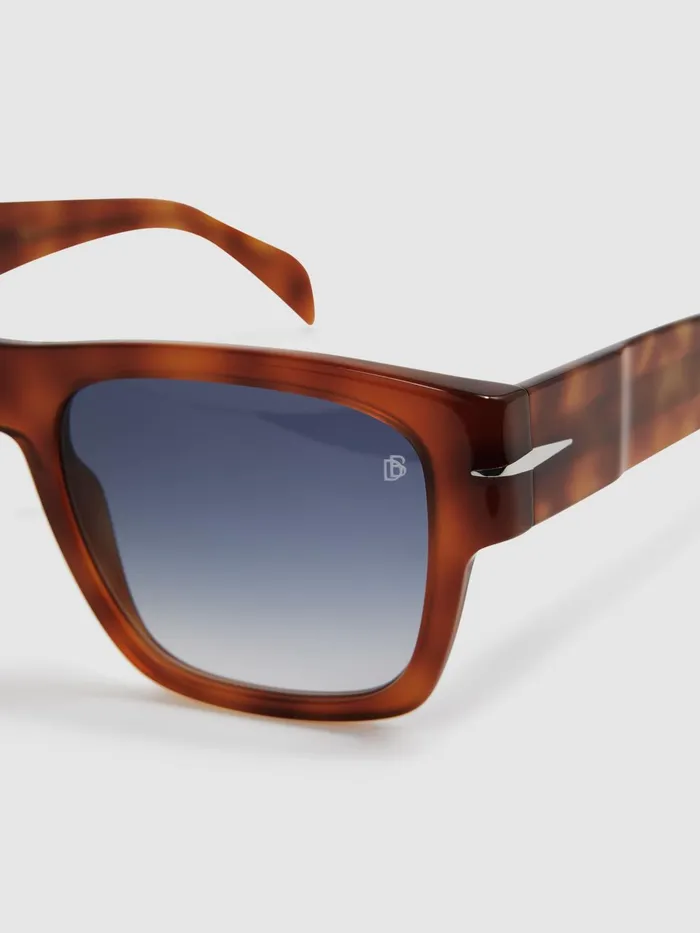 Reiss Sunglasses David Beckham Eyewear By David Beckham Square Tortoiseshell Sunglasses Tortoise 8211 Men