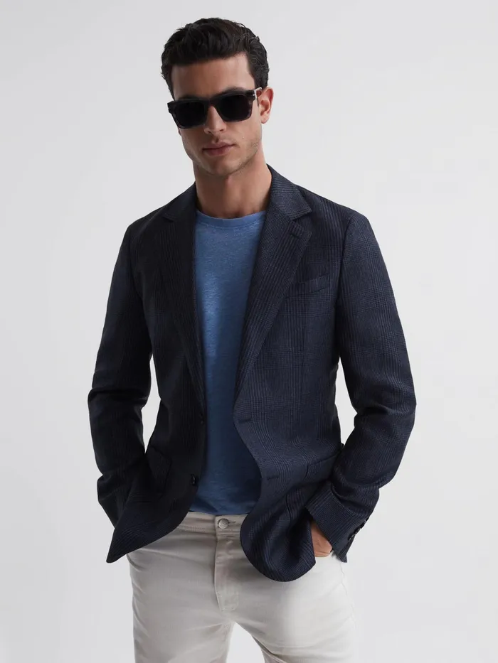 Reiss Sunglasses David Beckham Eyewear By David Beckham Squared Mottled Sunglasses Grey 8211 Men