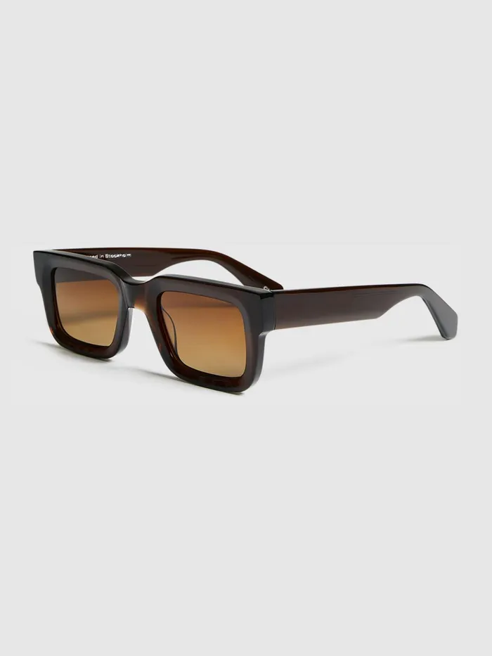 Reiss Sunglasses Five Chimi Rectangular Frame Acetate Sunglasses Brown 8211 Women