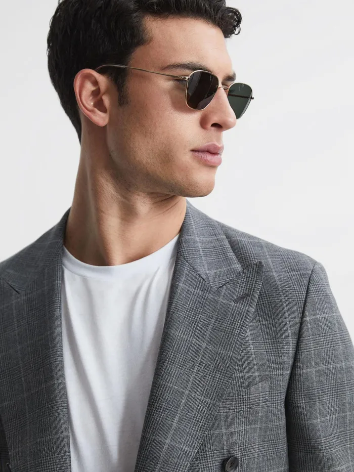 Reiss Sunglasses Otis Monokel Eyewear Squared Sunglasses Black 8211 Men