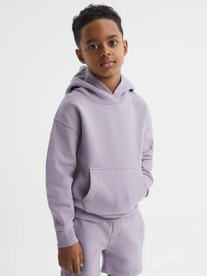 Reiss Sweats and Hoodies Alexander Oversized Cotton Jersey Hoodie Lilac 8211 Children Reiss Sweats and Hoodies Alexander Oversized Cotton Jersey Hoodie Lilac 8211 Children