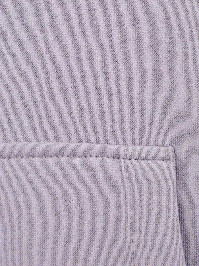 Reiss Sweats and Hoodies Alexander Oversized Cotton Jersey Hoodie Lilac 8211 Children