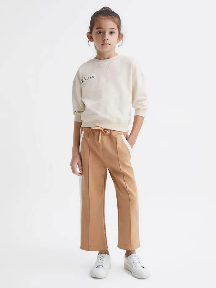 Reiss Sweats and Hoodies Natasha Fleece Crew Neck Jumper Oatmeal 8211 Children Reiss Sweats and Hoodies Natasha Fleece Crew Neck Jumper Oatmeal 8211 Children