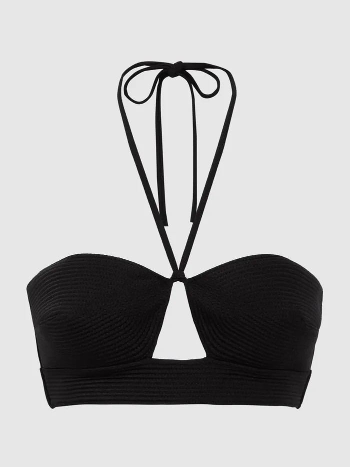 Reiss Swimwear Calvin Klein Underwear Halterneck Bikini Top Black 8211 Women