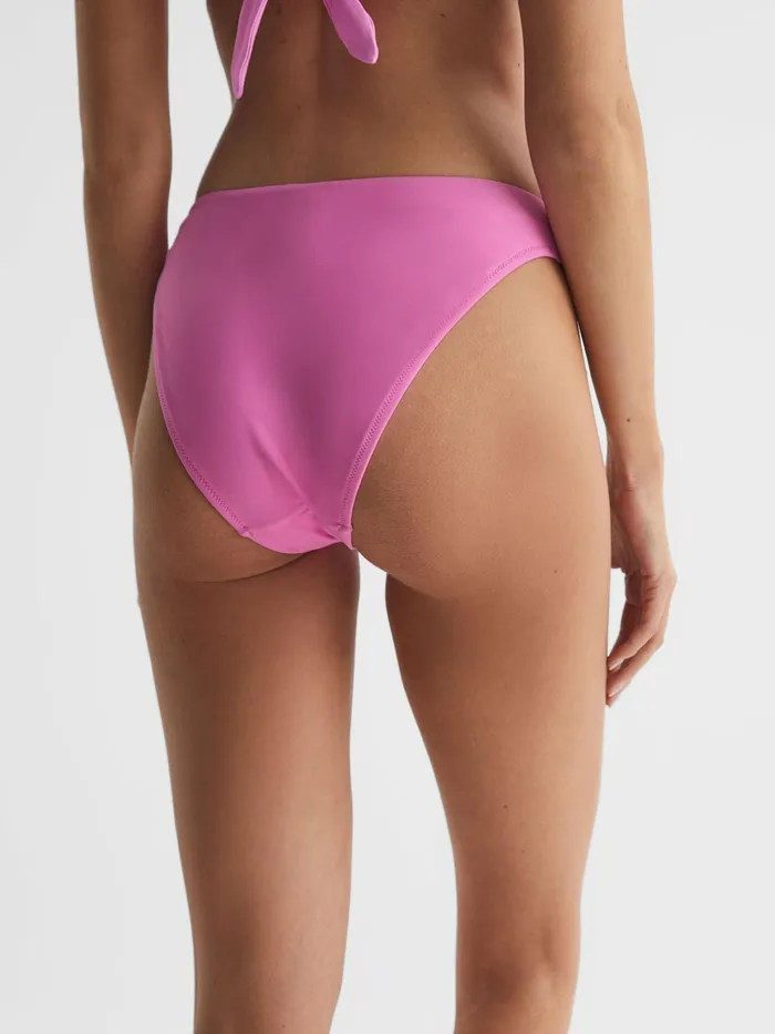 Reiss Swimwear Carina Bikini Briefs Pink 8211 Women
