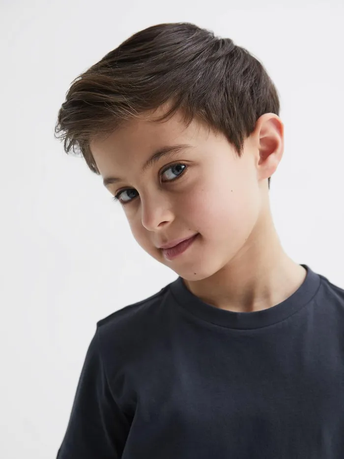 Reiss TShirts Bless Crew Neck TShirt Airforce Blue 8211 Children