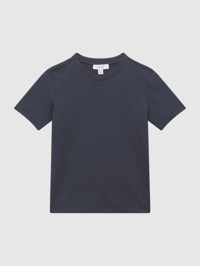 Reiss TShirts Bless Crew Neck TShirt Airforce Blue 8211 Children