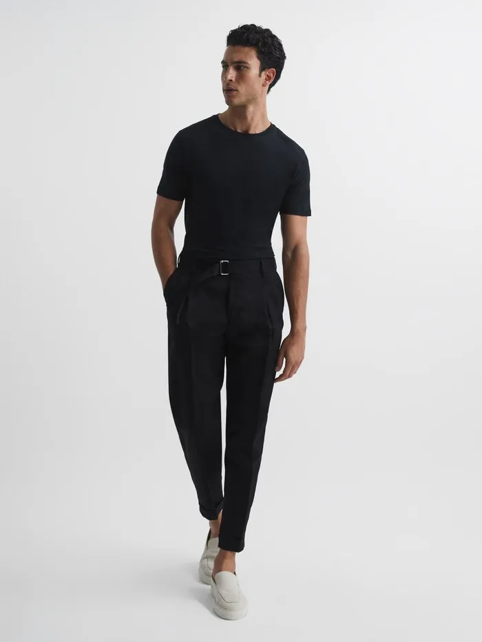 Reiss TShirts Bless Crew Neck TShirt Black 8211 Men