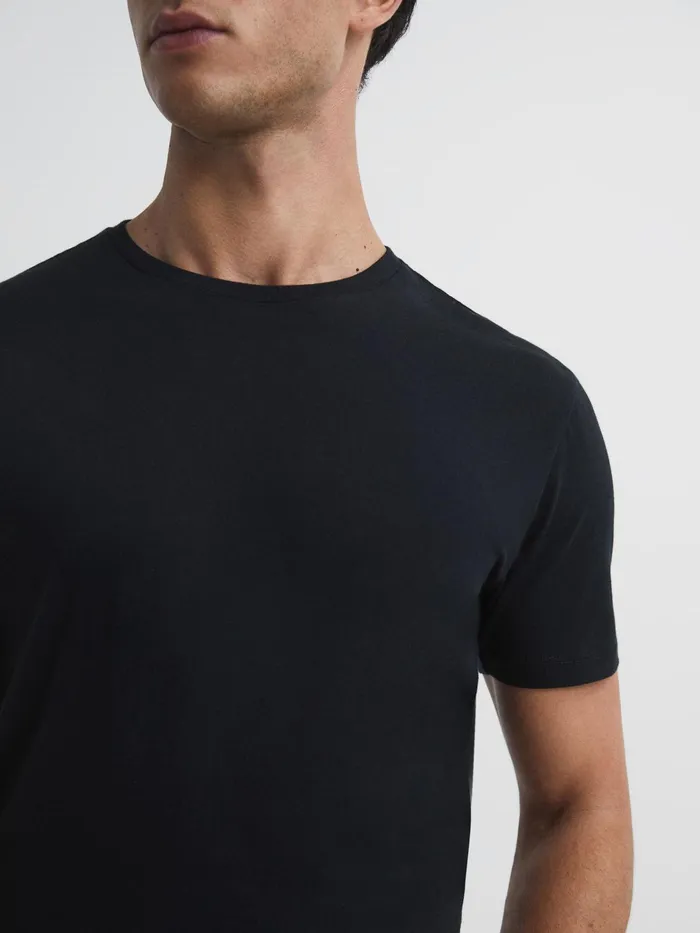 Reiss TShirts Bless Crew Neck TShirt Black 8211 Men