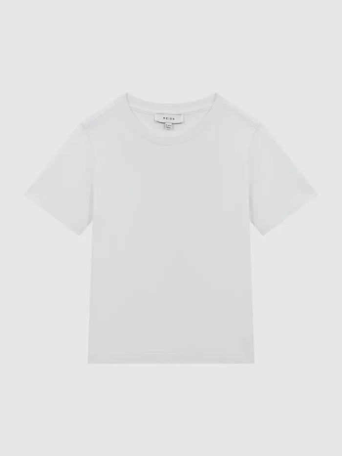 Reiss TShirts Bless Crew Neck TShirt White 8211 Children