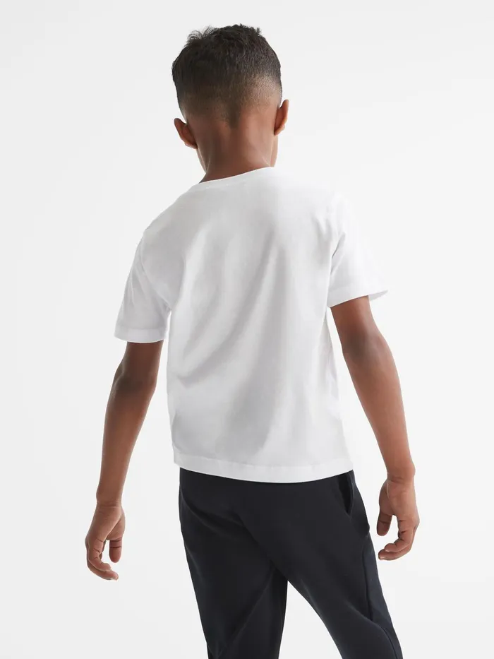 Reiss TShirts Bless Crew Neck TShirt White 8211 Children