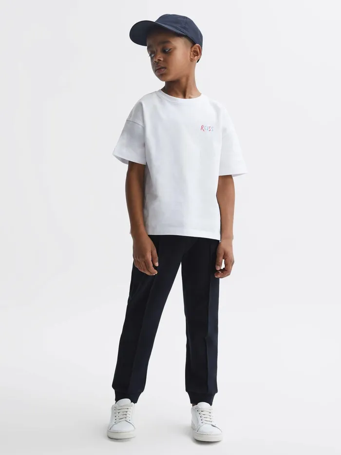 Reiss TShirts Paracas Motif Cotton TShirt White 8211 Children