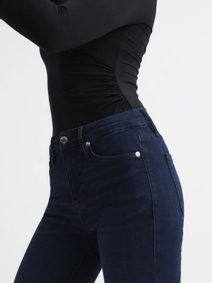 Reiss Tops Good American Turtleneck Bodysuit Black 8211 Women