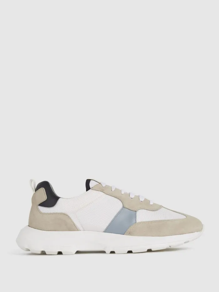 Reiss Trainers Evo Lite Running Trainers Grey 8211 Men