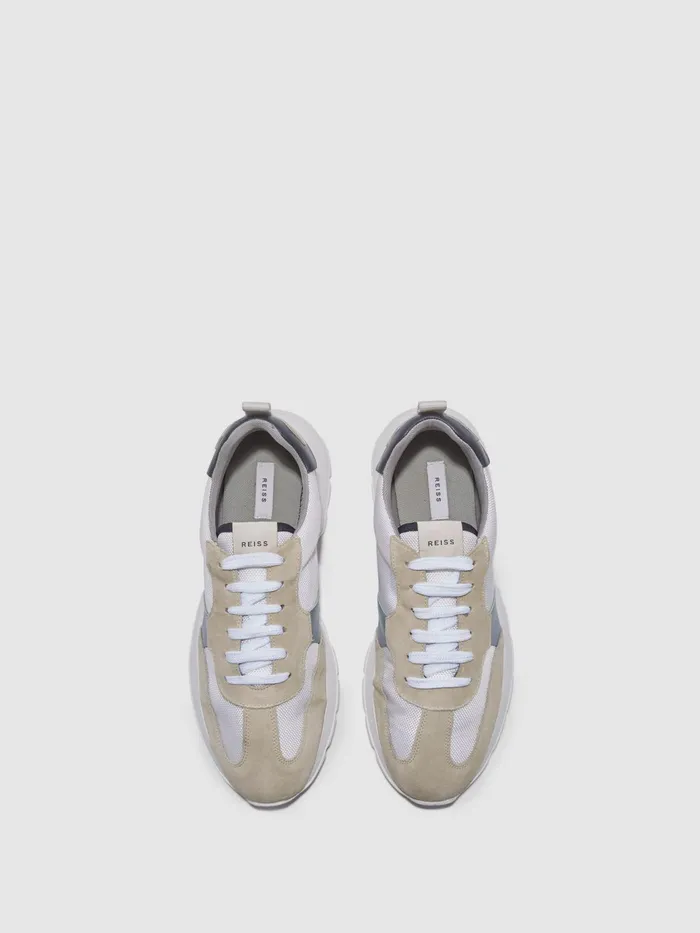 Reiss Trainers Evo Lite Running Trainers Grey 8211 Men