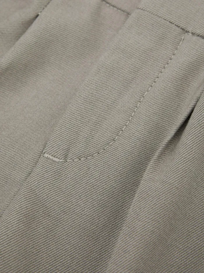 Reiss Trousers Brighton Pleat Front Relaxed Trousers Taupe 8211 Children