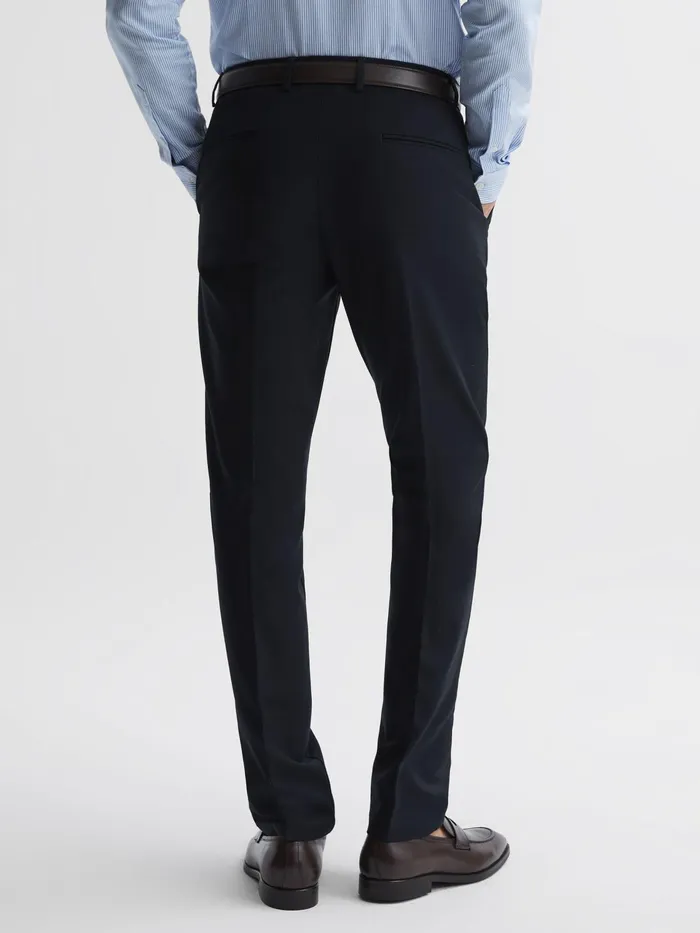 Reiss Trousers Eastbury Slim Fit Chinos Black 8211 Men