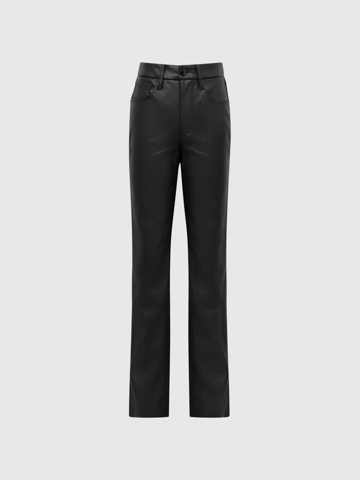 Reiss Trousers Good American Good American Better Than Leather Pants Black 8211 Women
