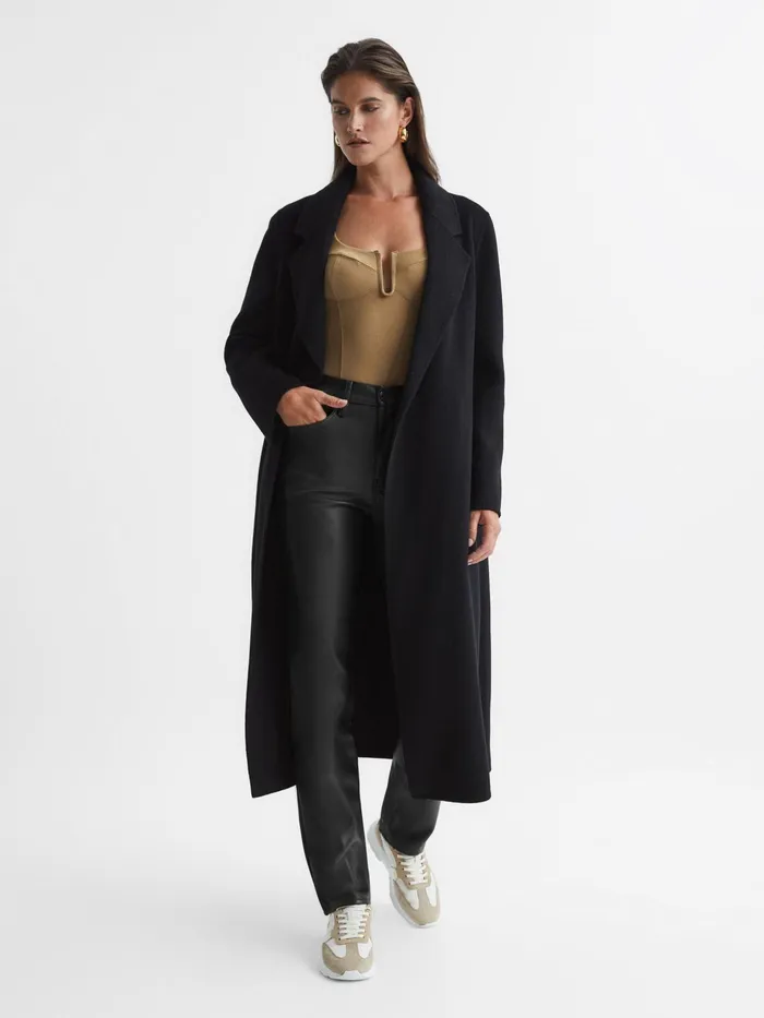 Reiss Trousers Good American Good American Better Than Leather Pants Black 8211 Women