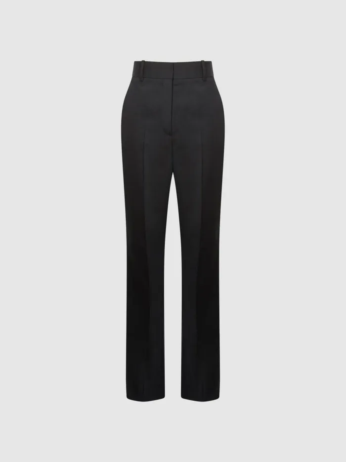 Reiss Trousers Haisley Tailored Flare Trousers Black 8211 Women