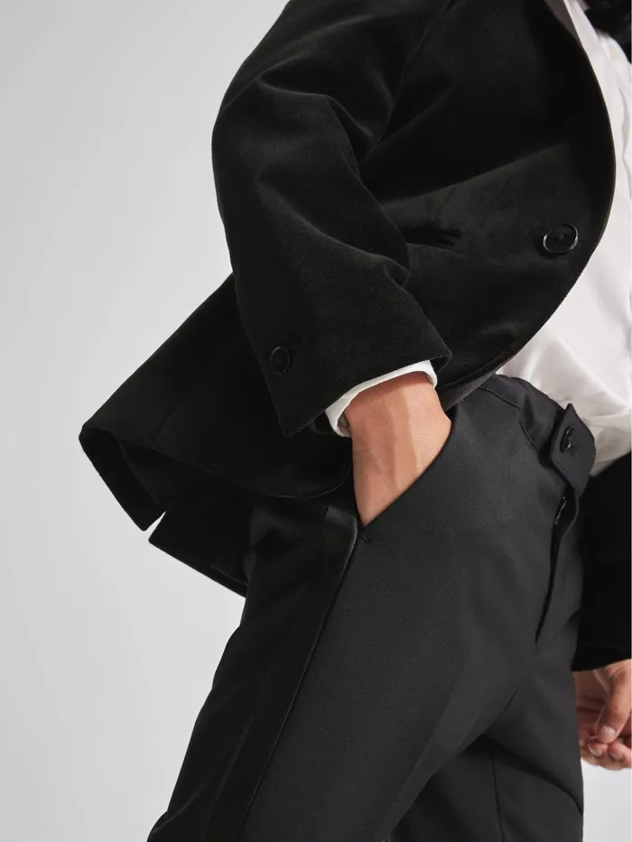 Reiss Trousers Knightsbridge Junior Tuxedo Trousers Black 8211 Children