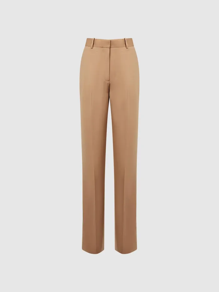 Reiss Trousers Margeaux Wide Leg Trousers Black 8211 Women