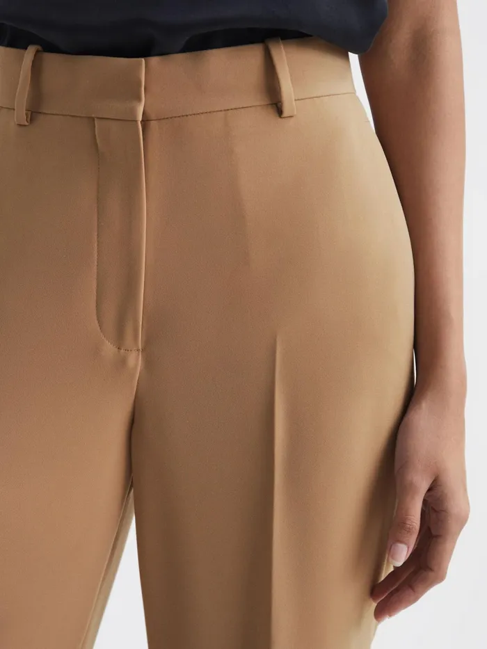 Reiss Trousers Margeaux Wide Leg Trousers Black 8211 Women