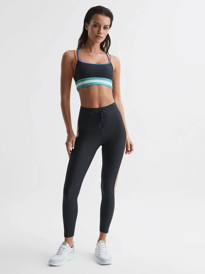 Reiss Trousers Tempo The Upside Side Stripe Drawstring Leggings Navy 8211 Women Reiss Trousers Tempo The Upside Side Stripe Drawstring Leggings Navy 8211 Women
