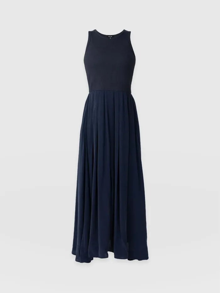 Renee Contrast Dress 8211 Navy Navy Women Saint And Sofia Dresses