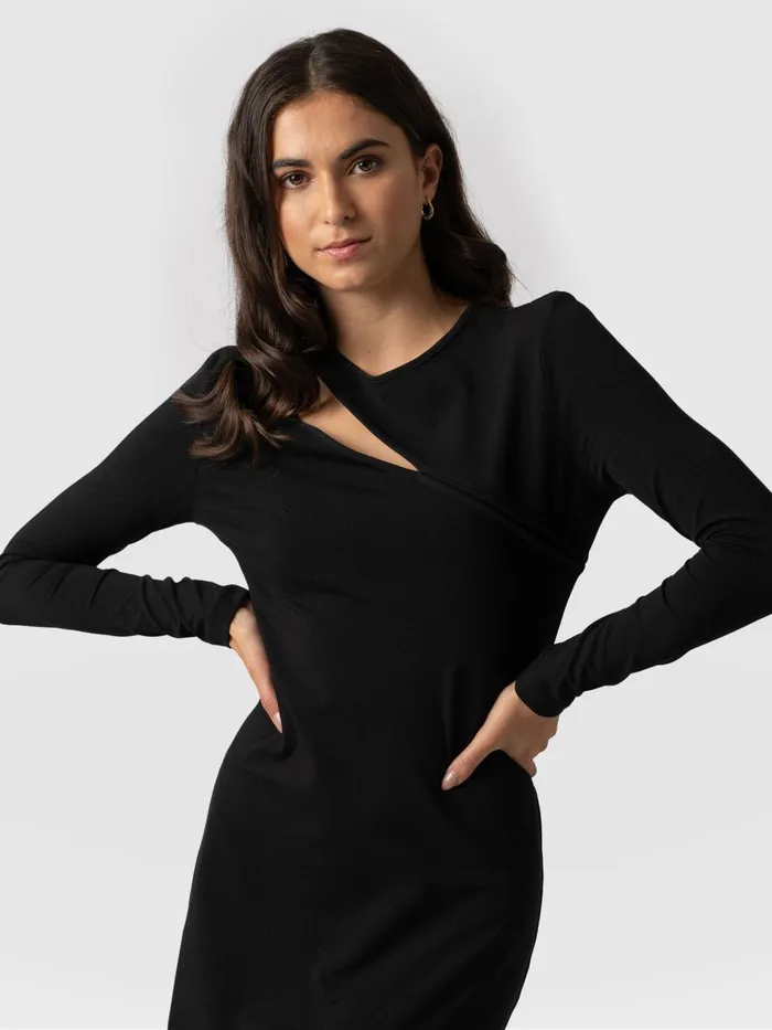 Reveal Runway Dress 8211 Black Black Women Saint And Sofia Dresses